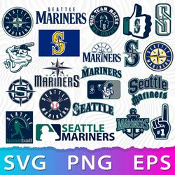 Seattle Mariners Logo SVG, Mariners PNG, Mariners Emblem, Seattle Mariners Logo