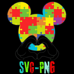 mickey autism svg, trending svg, mickey svg, autism awareness svg, autism svg