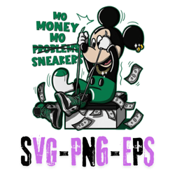 mo money mickey png, jordan 1 lucky green png, jordan 1 celtic lucky green p png svg eps file download