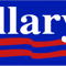 Hillary 2016 Sticker Self Adhesive Vinyl vote hillary clinton democrat political - C3168.png