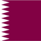 Qatari Flag Sticker Self Adhesive Vinyl Qatar QAT QA - C2235.png