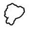Ecuador Map Flag Outline Sticker for Laptop Book Fridge Guitar Motorcycle Helmet Door PC Boat.jpg