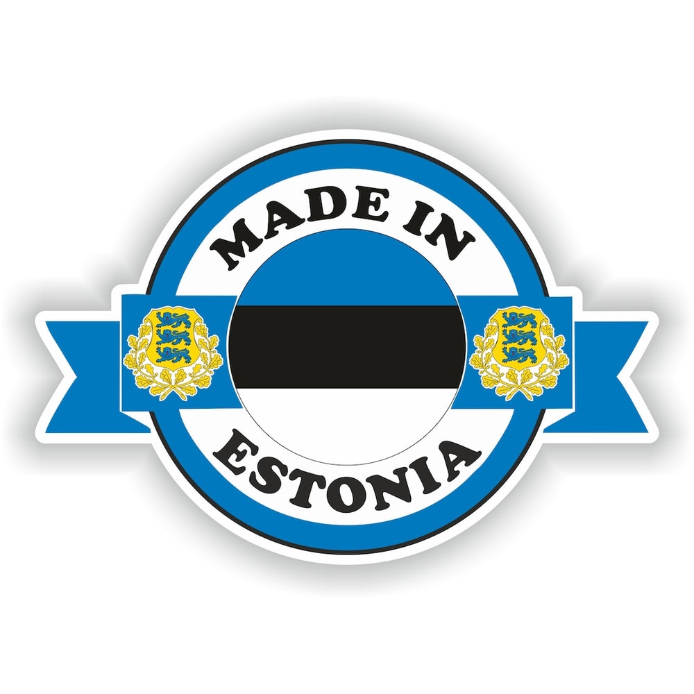 Estonia Made in, Sticker Flag for Laptop Book Fridge Water Bottle Motorcycle Helmet ToolBox Door PC Boat.jpg