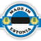 Estonia Made in, Sticker Flag for Laptop Book Fridge Water Bottle Motorcycle Helmet ToolBox Door PC Boat.jpg