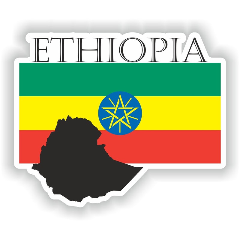 Ethiopia Country Project Flag - Vinyl Sticker.jpg