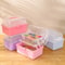 Children's Hair Accessories Organizer with Handles, Foldable Storage Box, Portable Medicine Cabinet, Cute Jewelry Case