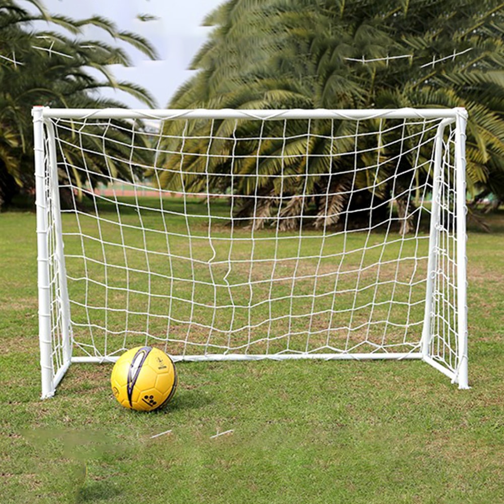 Soccer Goal Post Net, White Portable Football Net, Outdoor Training Tool, Gift Football Accessories