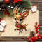 Acrylic Christmas Ornaments Flat Hanging Pendants Xmas Tree Drop Decor Merry Christmas And Happy Ne 0