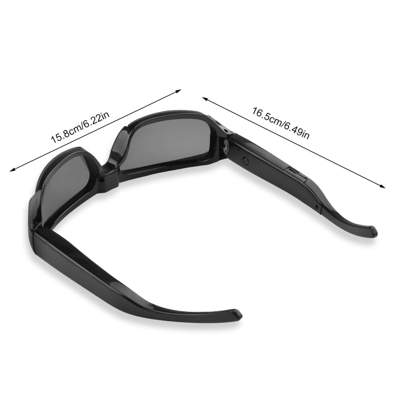 Mini Glasses Camera Portable Wearable Sunglasses Recorder Outdoor Sports Security Camcorder 5
