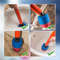 Silicone Toilet Sewer Dredging Plunger, High Pressure One Shot Pipe Unblock, Quick Household Drain Cleaner