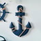 Ocean Theme Room Wall Decor Mediterranean Wooden Anchor Nautical Photo Wall Accessories Decorative 1