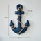 Ocean Theme Room Wall Decor Mediterranean Wooden Anchor Nautical Photo Wall Accessories Decorative 4