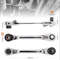 Double Ended Quick Socket Ratchet Wrench Mini 14 Inch 72 Tooth Screwdriver Hex Torque Wrenches Hand 4
