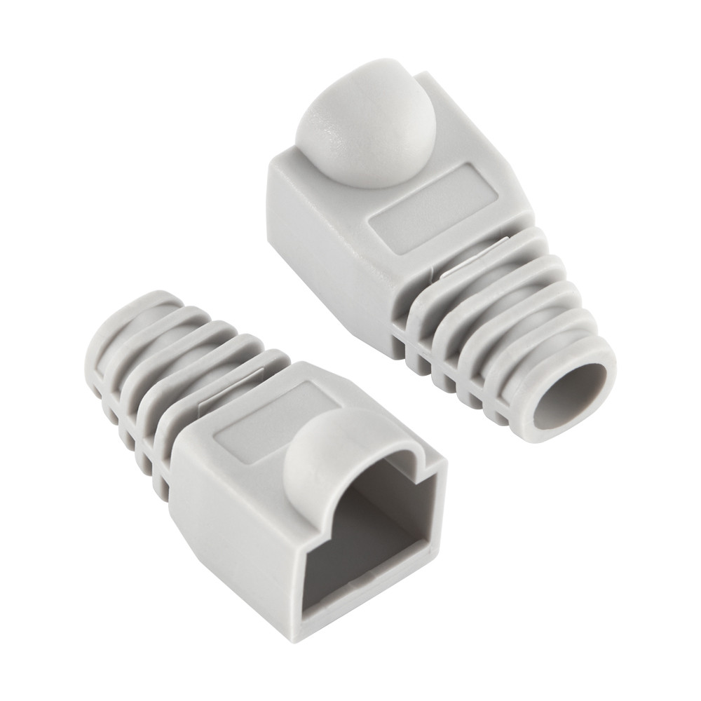 Ethernet Network Cable Connector Plug Cover, Mixed Color Strain Relief Boots