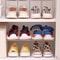 Compartments Shoe Rack, Transparent Acrylic Organizer, No Need for Electricity, Suitable for Different Room Styles
