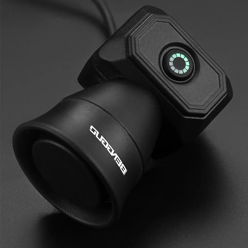 USB Charging Bicycle Bell Electric Horn Waterproof Safety Ring 5 Modes Mountain Bike Warning Bell 3