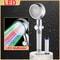 Automatic Color Changing LED Shower Head, Water Saving Shower Filter, Shower Head With or Without Temperature Control