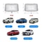 Sunshade Suitable for Car Interior, Front Windshield, Side Windows, Car Sunshade Product