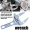 Multifunctional Aluminum Spanner, Mini Adjustable Bathroom Wrench, Strong Clamping Large Open End Tool for Bathroom Repa