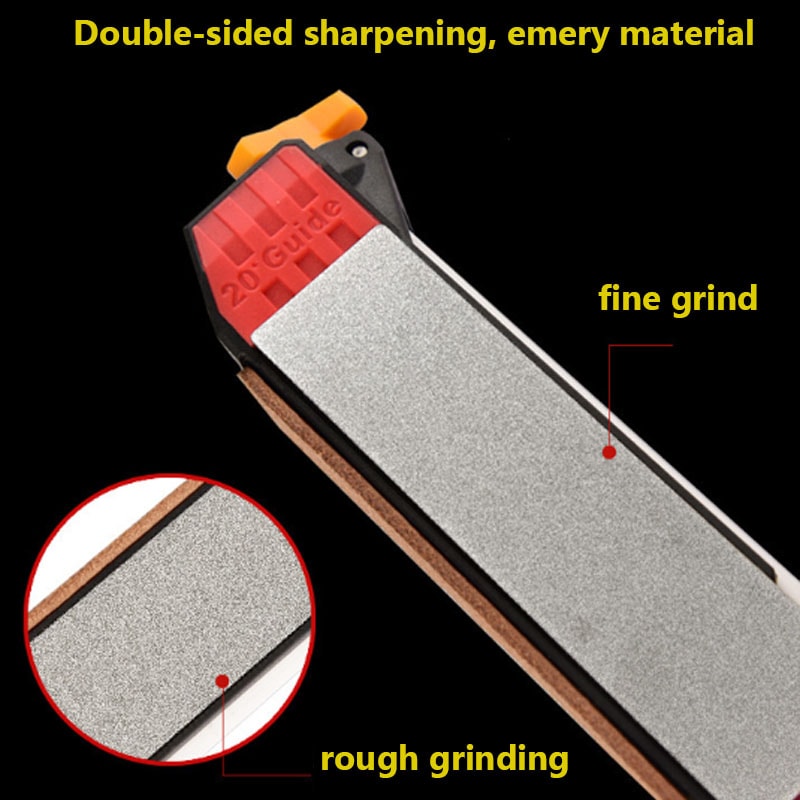 Diamond Whetstone Knife Sharpener, Multi-functional Ceramic Hone, Kitchen Knife Sharpening Stone, Kitchen Accessories