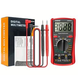auto ac dc voltage tester, professional digital multimeter, current ammeter test probe, professional detector tool