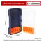Removable Insert Holder Box, Portable Drill Bit Storage, Screwdriver Bit Organizer Case, Durable Drill Bit Holder