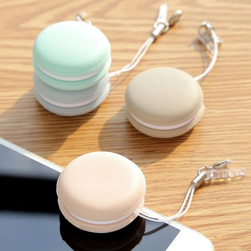 Lens Cleaning Cloth With Hanging Loop Macaron Phone Screen Cleaner Reusable Soft Microfiber Wipe Fo 2
