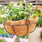 Coconut Fiber Flower Planter Natural Hanging Basket Waterproof Liner Wall Decoration Breathable Gre