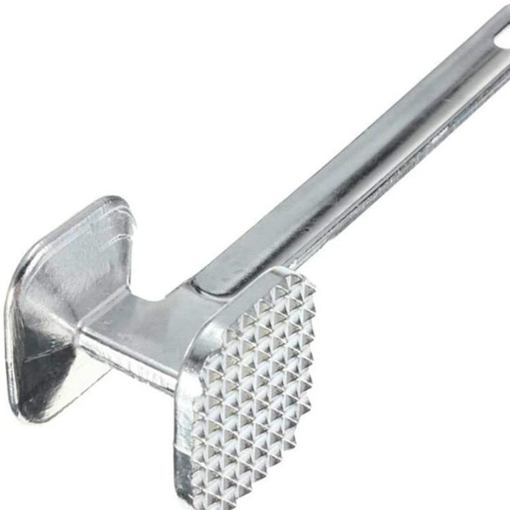 Durable Zinc Alloy Meat Hammer Tenderizer Mallet Tool For Pounding Beef Chicken Pork Kitchen Cookin 2