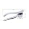 Stainless Steel Garlic Press Crusher, Manual Garlic Mincer Squeezer, Handheld Grinding Tool for Home Kitchen Accessories