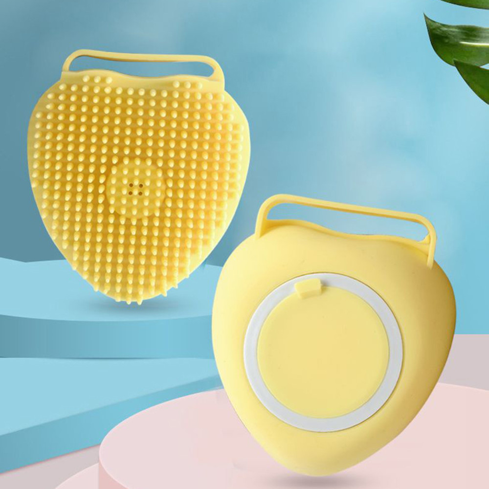 Soft Silicone Pet Bath Brush, Bathroom Puppy Dog Cat Massage Gloves, Safe Grooming Accessories for Pets