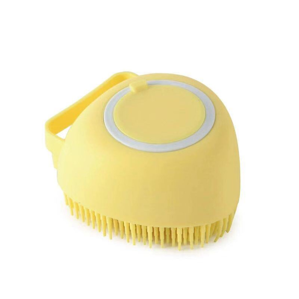 Soft Silicone Pet Bath Brush, Bathroom Puppy Dog Cat Massage Gloves, Safe Grooming Accessories for Pets