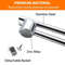 Stainless Steel Garlic Crusher, Garlic Press Mincer for Kitchen, Rust Proof Extended Edition, Kitchen Gadgets