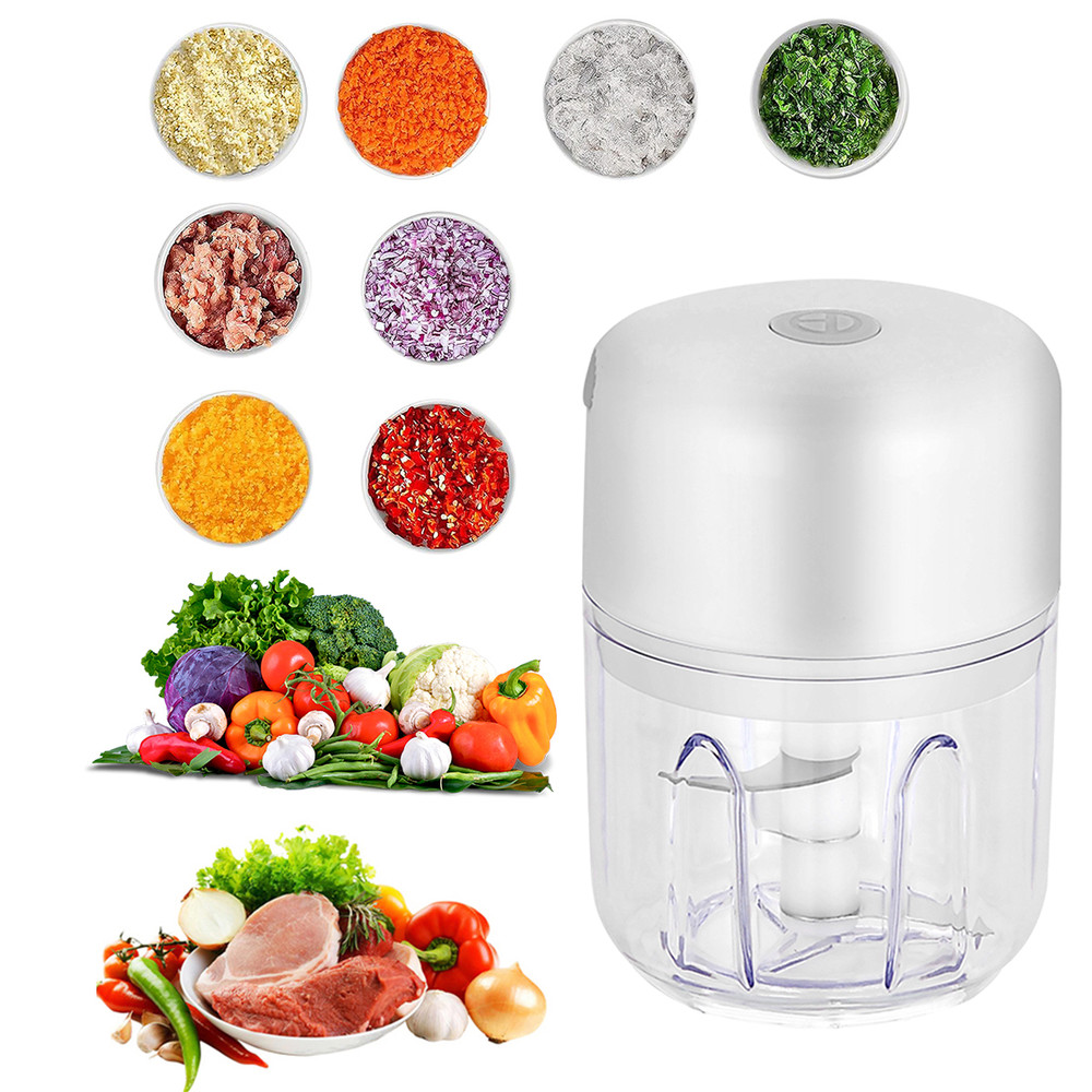 Wireless Mini Food Processor BatteryPowered Veggie Chopper Portable Electric Garlic Chopper With Sh 0
