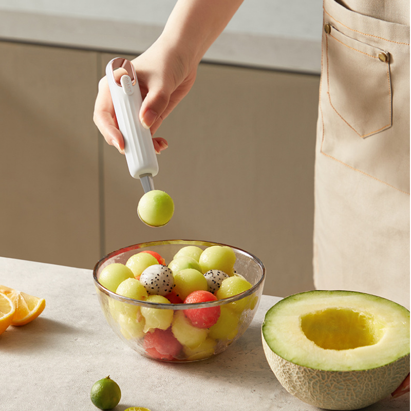 Fruit Spoon Watermelon Digging Ball Scoop Ice Cream Scoop Stainless Steel Ball Digger Kitchen Suppl 2