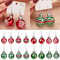 Christmas Snowflake Star Ball Shaped Bulb Earrings Hook For Women Ear Dangle Drop Xmas Fashion Party Jewelry Gift