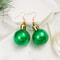 Christmas Snowflake Star Ball Shaped Bulb Earrings Hook For Women Ear Dangle Drop Xmas Fashion Party Jewelry Gift