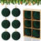 Plush Flocked Hanging Balls For Holiday Decor Velvet Christmas Tree Ornaments Christmas Decoration  6