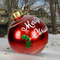Outdoor Christmas Inflatable Ball Giant Big Tree Decoration Toy Large Decor Ornament Without Light 4