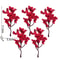 Cherry Stamen For Home Decor Christmas Decoration Red Berry Branches Wedding Wreath Flowers Accesso 6
