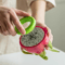 Kitchen Detachable Creative Gadgets, Fruits Salad Maker Accessories, Kiwi Cutter Peeler Slicer, Stainless Steel Lemon
