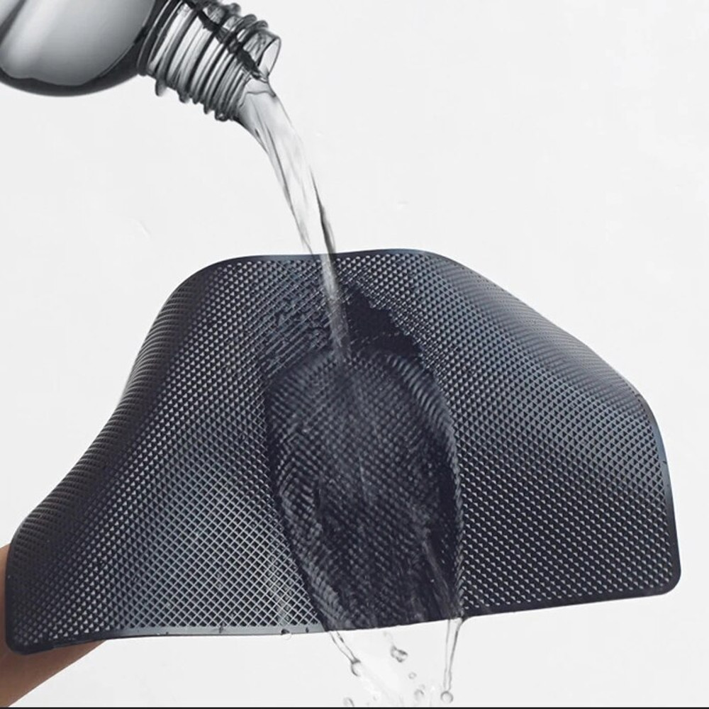 Sticky Anti Slip PVC Pads Car Dashboard Non Slip Mat Heat Resistant Phone Sunglasses Holder Car Int 3