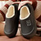 New Style Heeled Indoor Home Thick Sole Womens Slippers Winter NonSlip Fleece Lined Warm Slippers 3