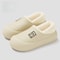 New Style Heeled Indoor Home Thick Sole Womens Slippers Winter NonSlip Fleece Lined Warm Slippers 8