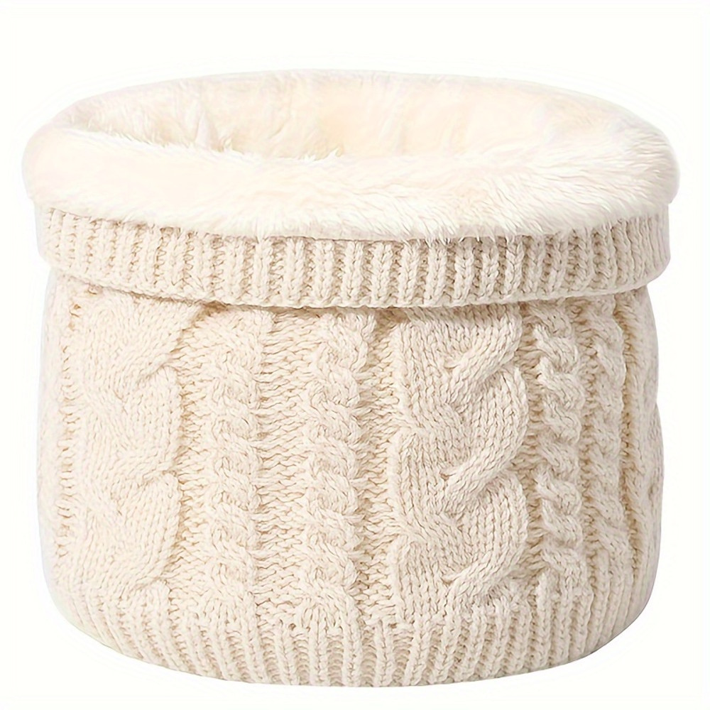 Neck Warm Scarf Fashion Polyester Fiber Comfortable Winter Accessories Men And Women Cold Weather 6