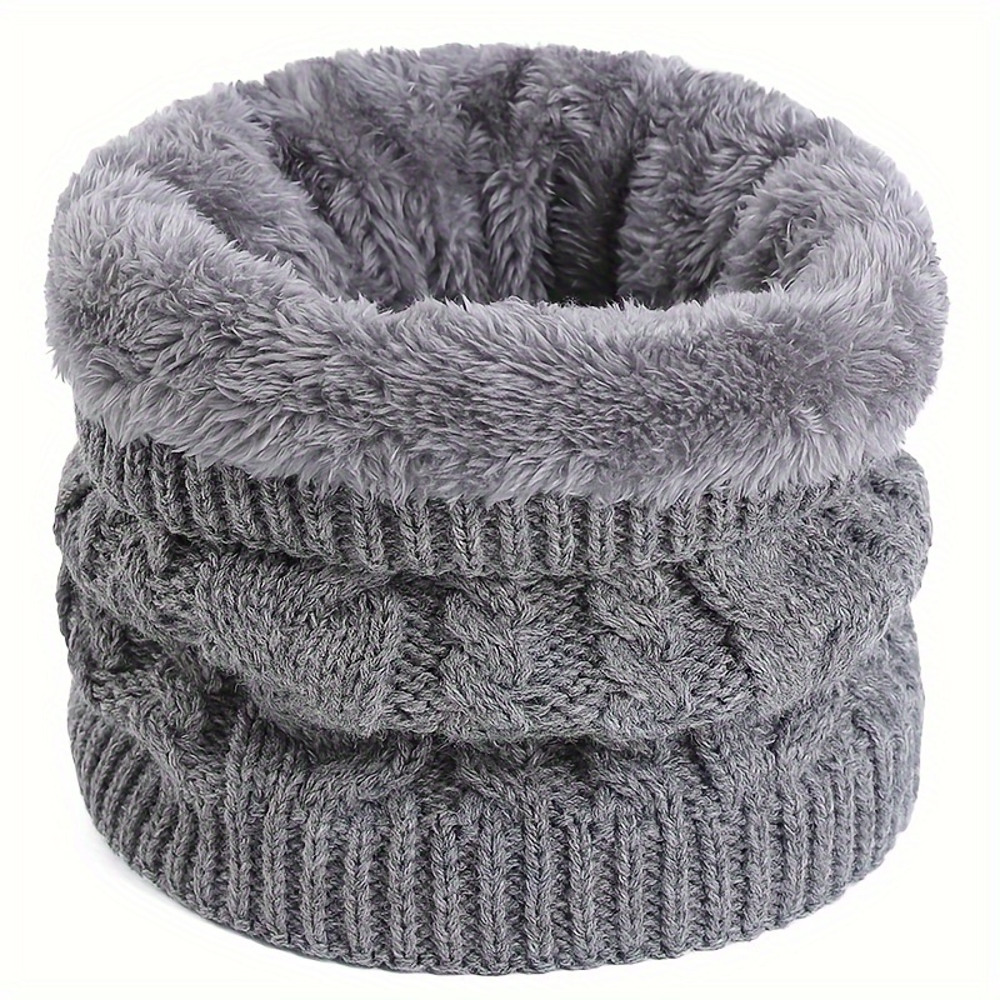 Neck Warm Scarf Fashion Polyester Fiber Comfortable Winter Accessories Men And Women Cold Weather 8