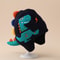 3D Dinosaur Kids Earmuffs Cap Cartoon, Winter Warm Baby Ear Protection Hat, Toddler Woolen Knitted Hats