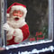 Removable PVC Static Cling Decoration Santa Claus Window Sticker Baby Room Glass Decoration Nursery 3