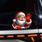 Santa Claus Waving Sticker Selfadhesive Decorative Christmas Vinyl For Car And Window 4