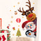 Wall Stickers Removable Vinyl Cute Christmas Characters Nursery Decoration Wall Decal Decals For Ki 0